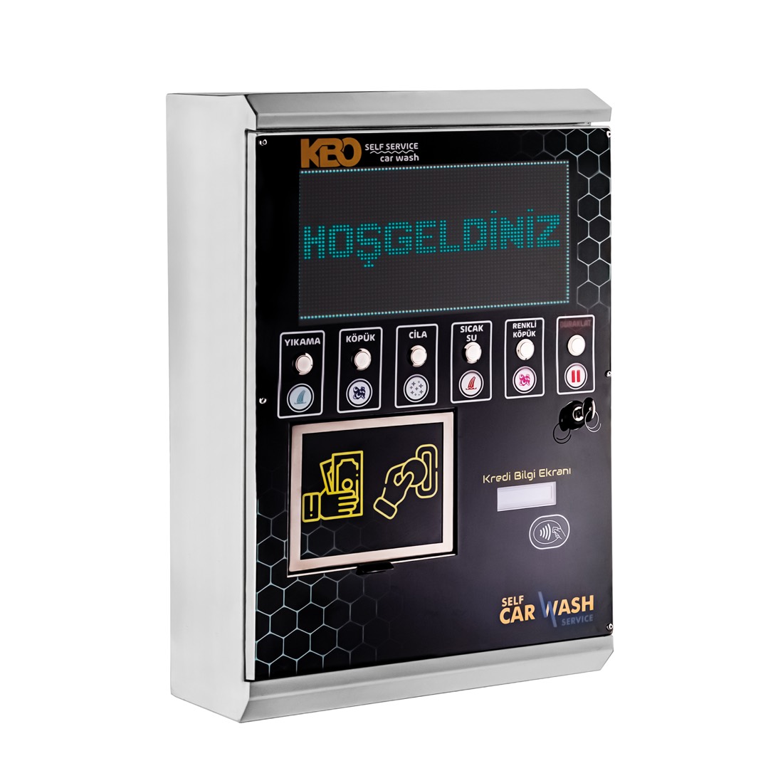 Paslanmaz Premium Kiosk