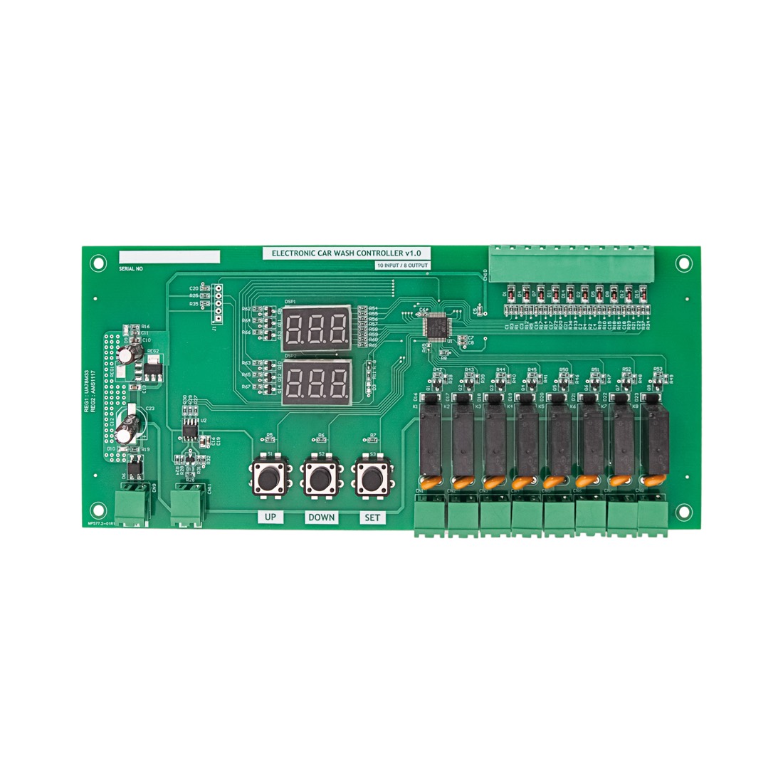 10 Giriş 8 Çıkış PCB Tipi Zaman Rölesi