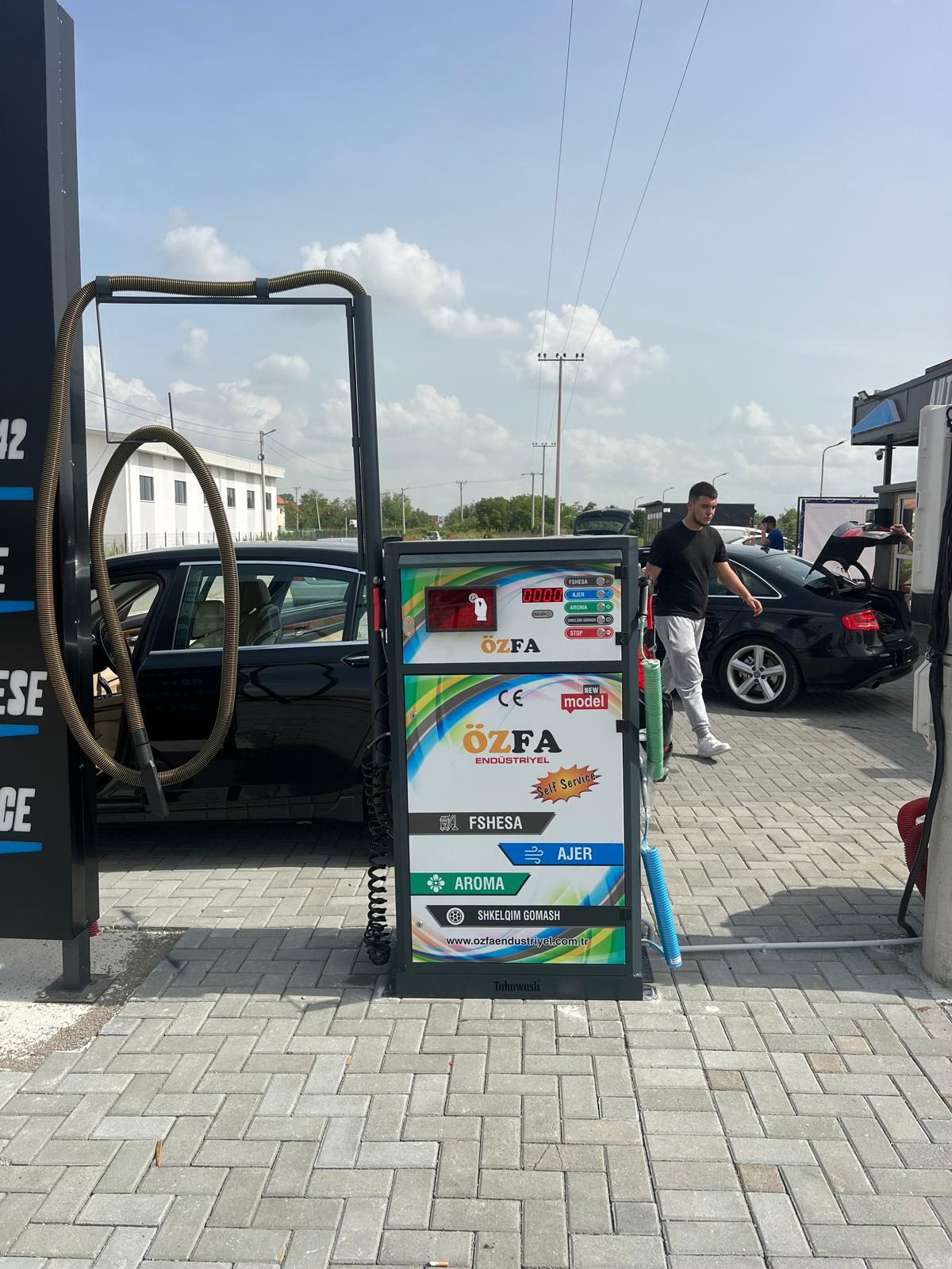 ÖZFA self-servis araç yıkama istasyonu — referans görseli 15