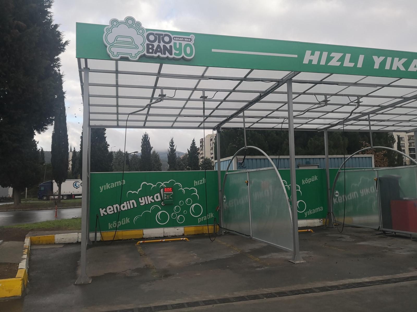 ÖZFA self-servis araç yıkama istasyonu — referans görseli 22