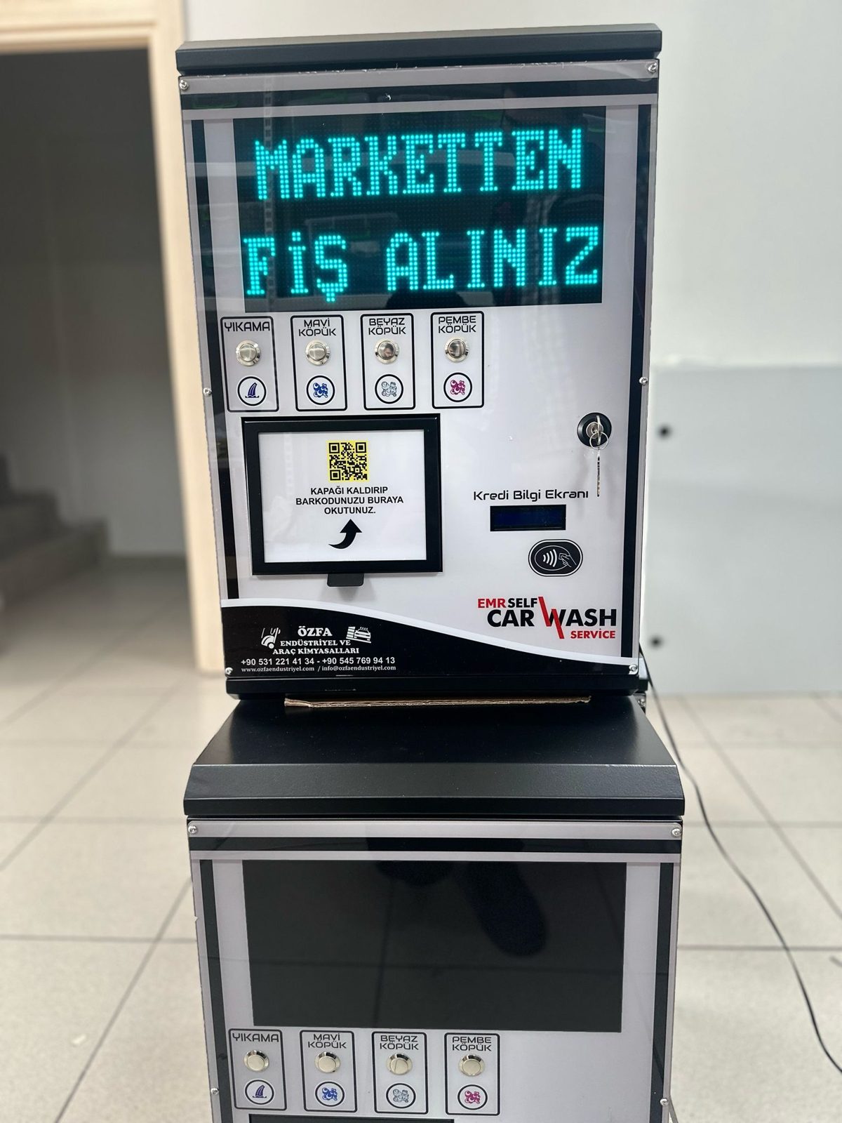 ÖZFA self-servis araç yıkama istasyonu — referans görseli 24