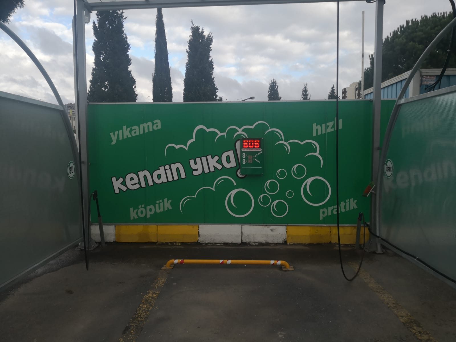 ÖZFA self-servis araç yıkama istasyonu — referans görseli 59
