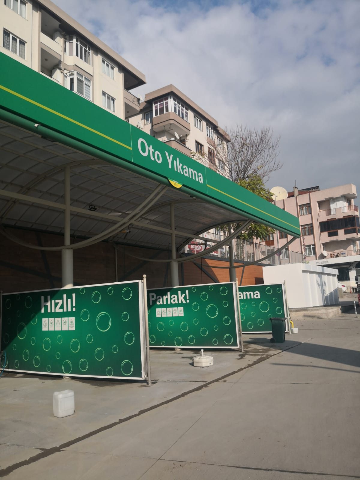 ÖZFA self-servis araç yıkama istasyonu — referans görseli 60