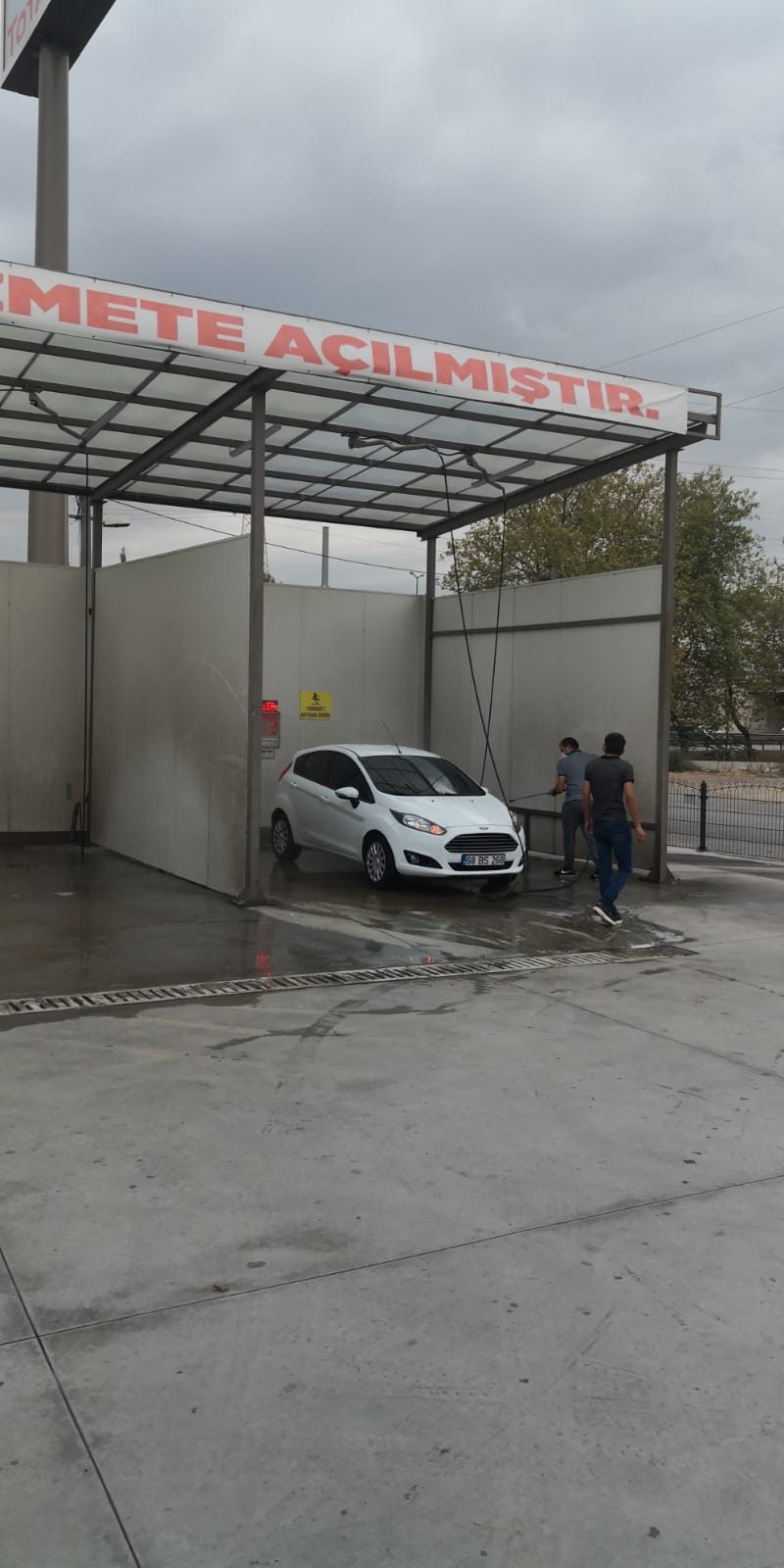 ÖZFA self-servis araç yıkama istasyonu — referans görseli 65
