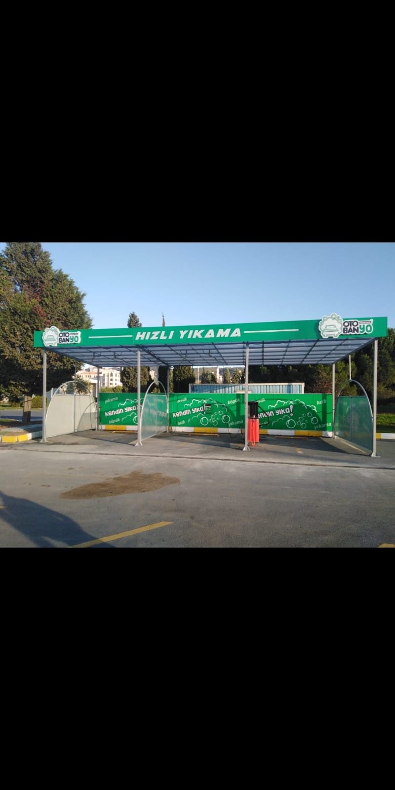 ÖZFA self-servis araç yıkama istasyonu — referans görseli 71
