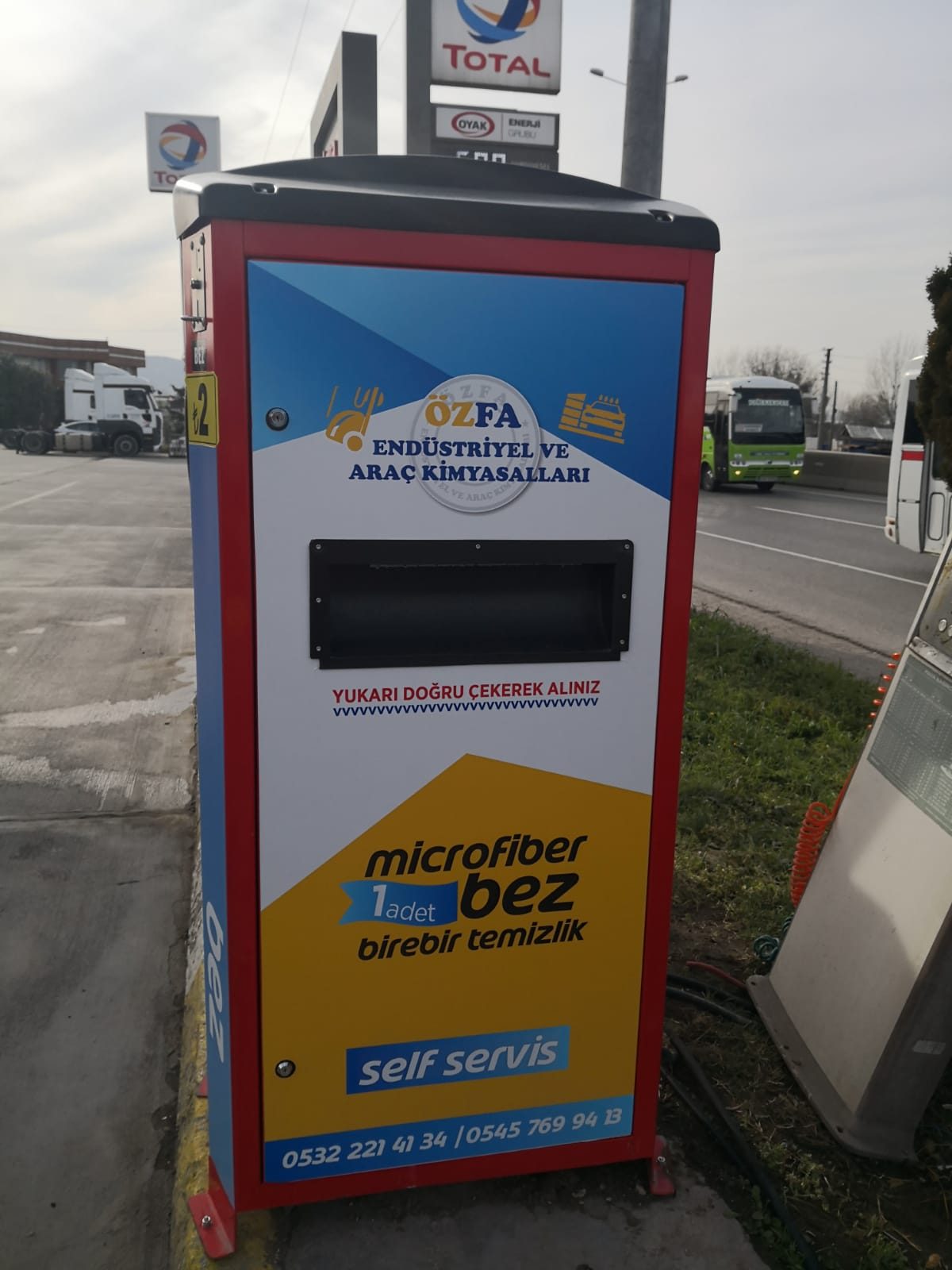 ÖZFA self-servis araç yıkama istasyonu — referans görseli 72