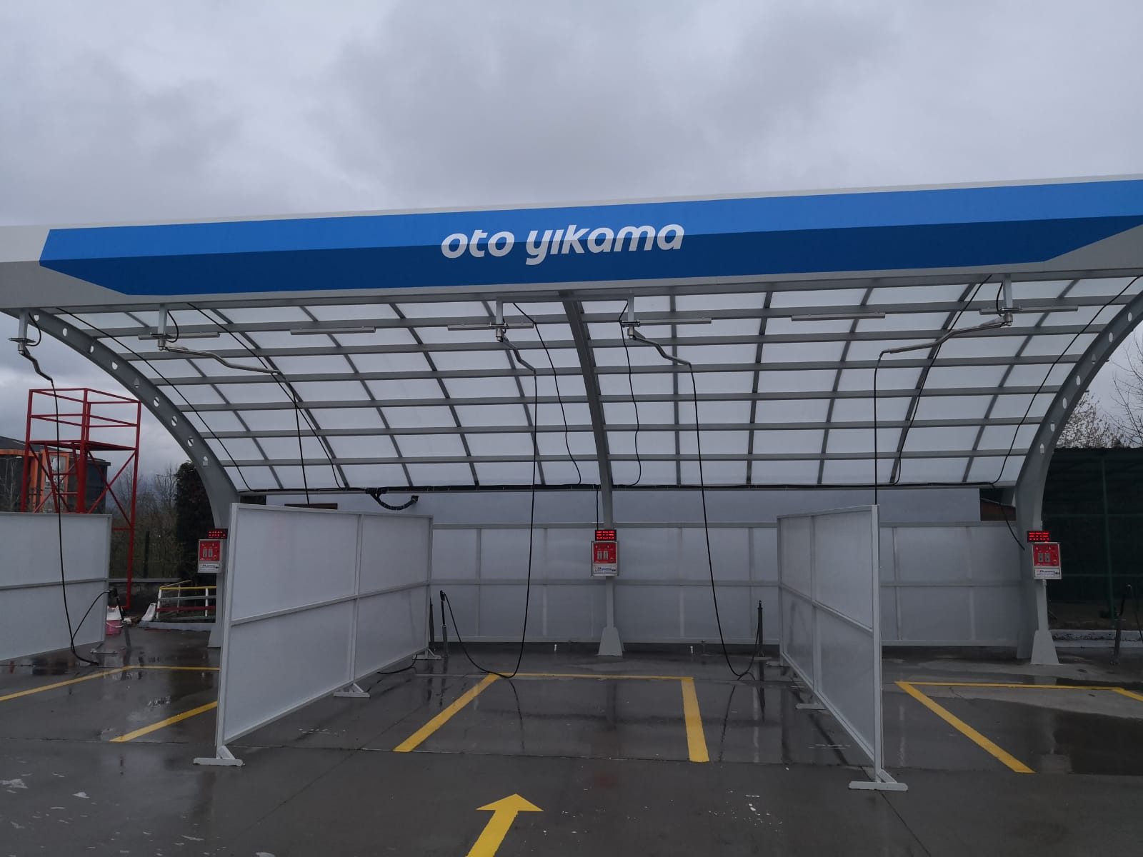 ÖZFA self-servis araç yıkama istasyonu — referans görseli 78