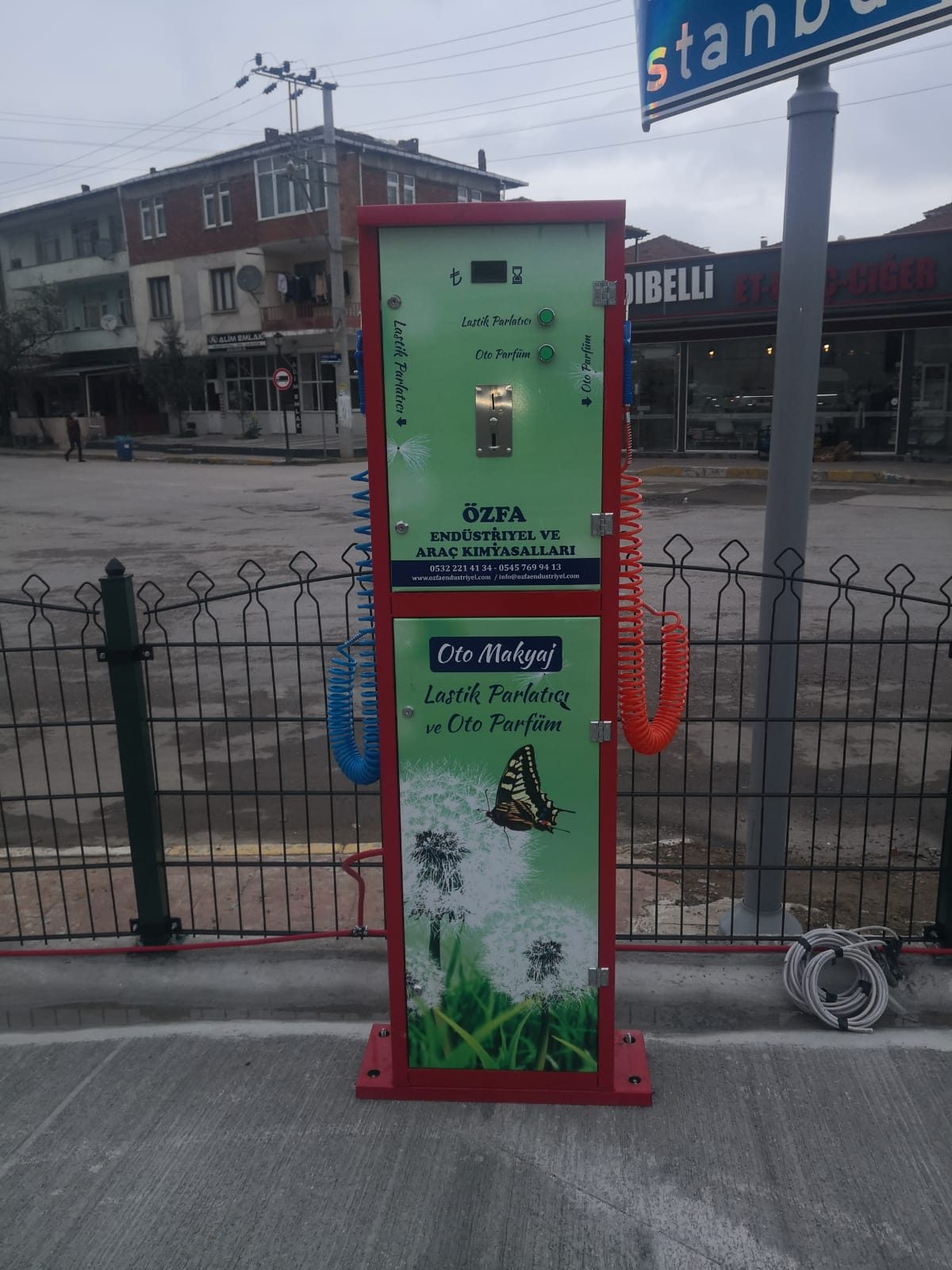 ÖZFA self-servis araç yıkama istasyonu — referans görseli 79