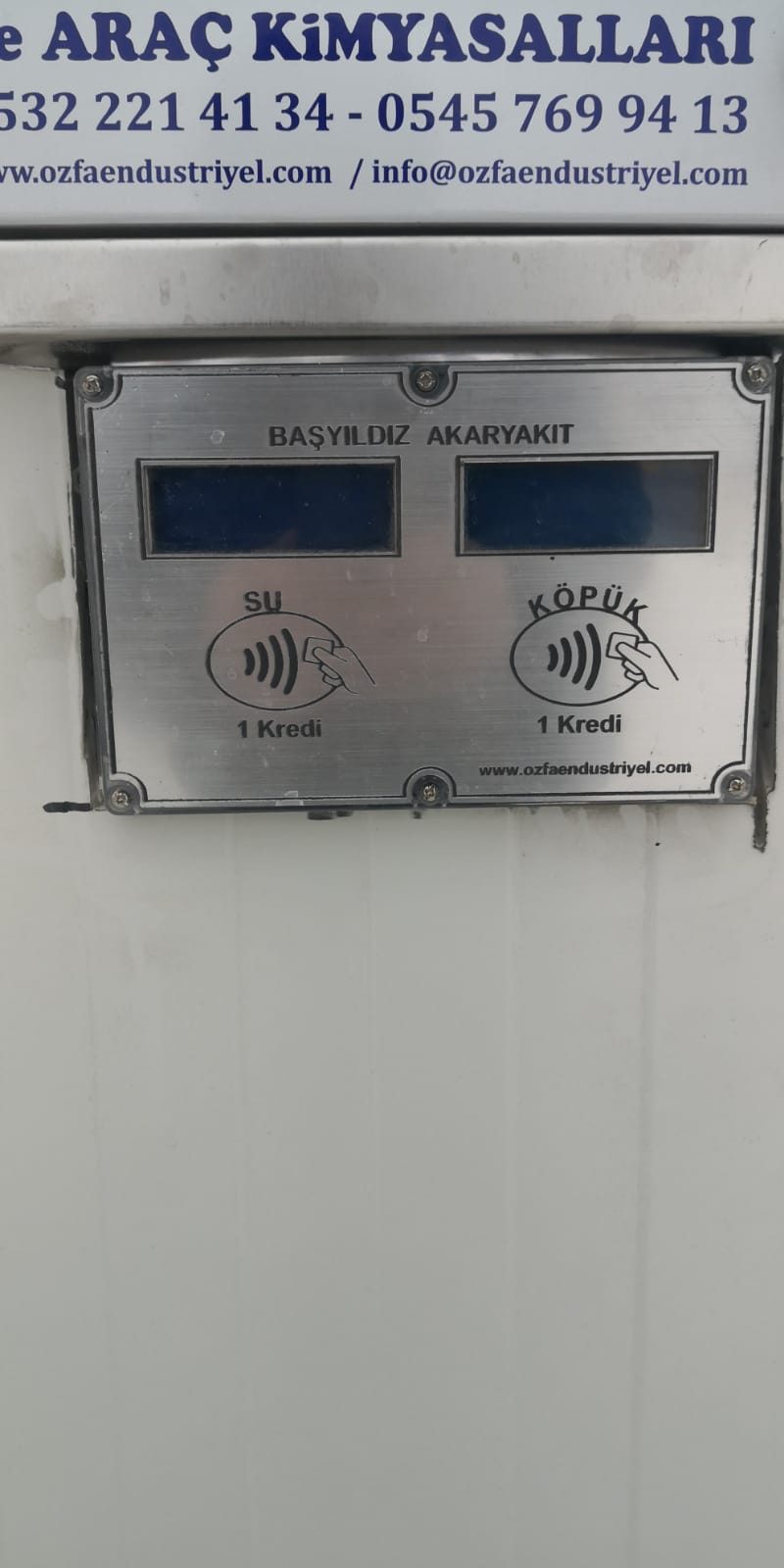 ÖZFA self-servis araç yıkama istasyonu — referans görseli 84