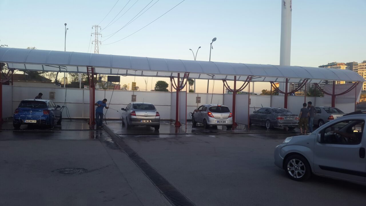 ÖZFA self-servis araç yıkama istasyonu — referans görseli 112