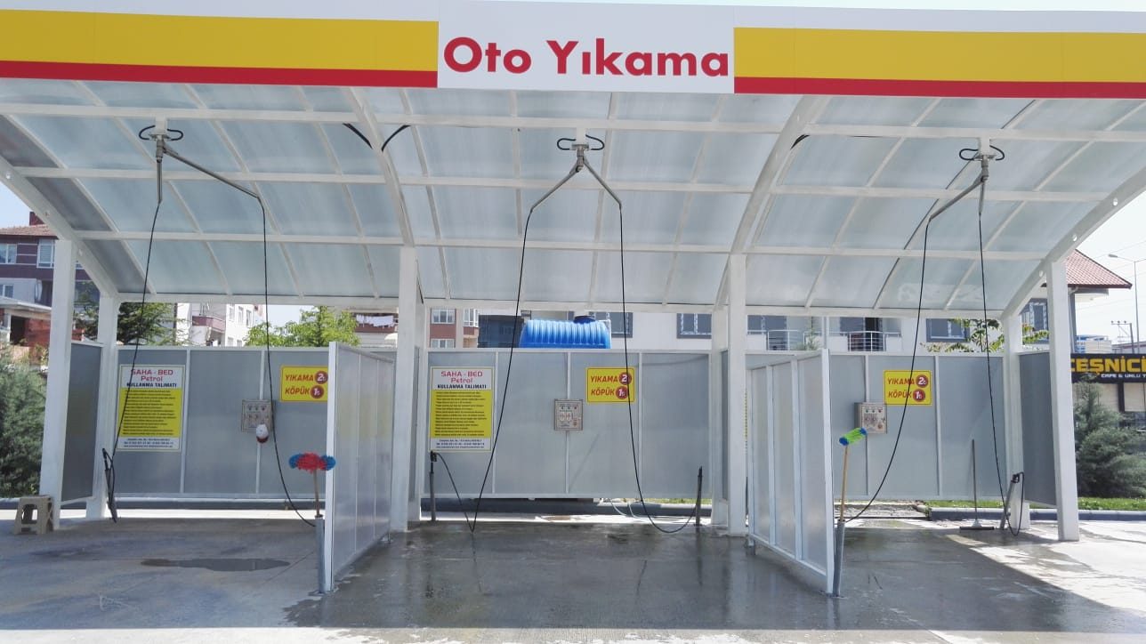 ÖZFA self-servis araç yıkama istasyonu — referans görseli 122