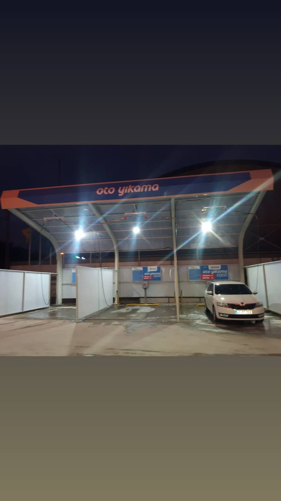 ÖZFA self-servis araç yıkama istasyonu — referans görseli 126