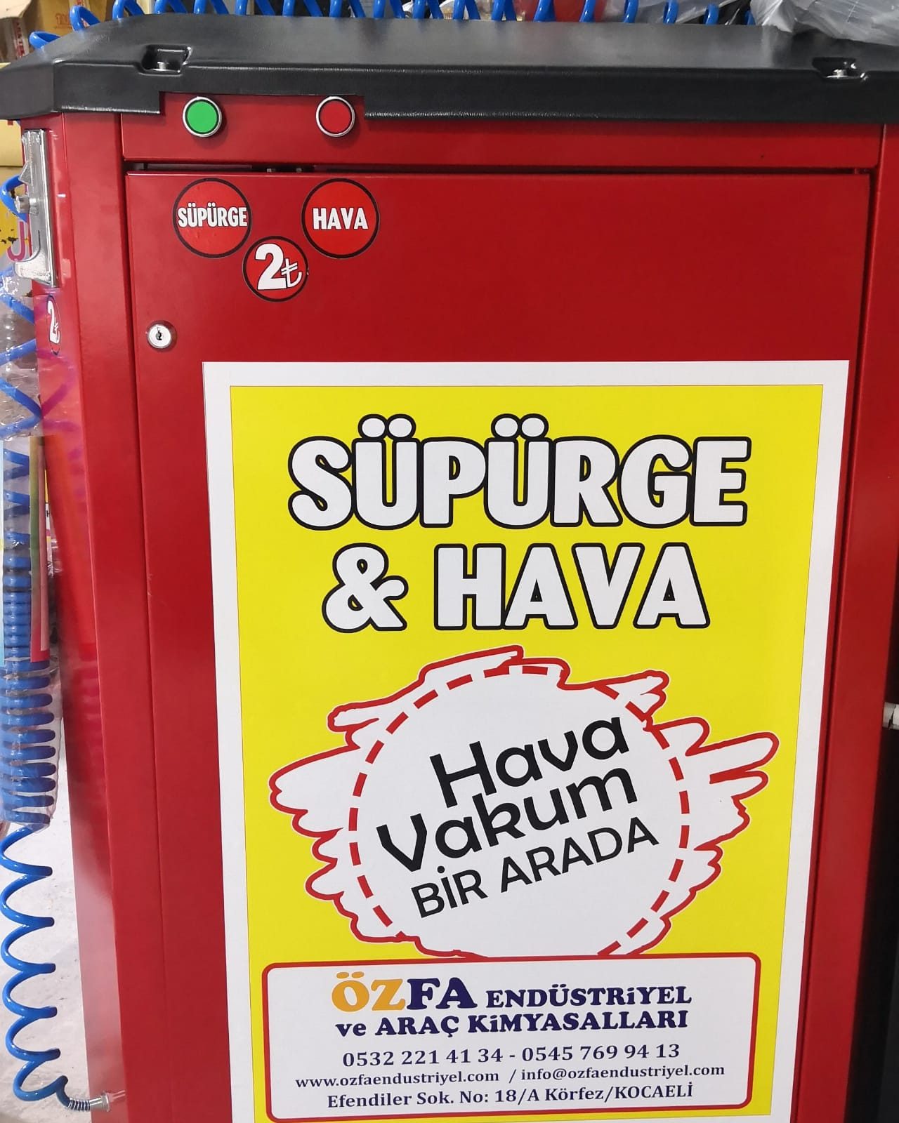 ÖZFA self-servis araç yıkama istasyonu — referans görseli 127